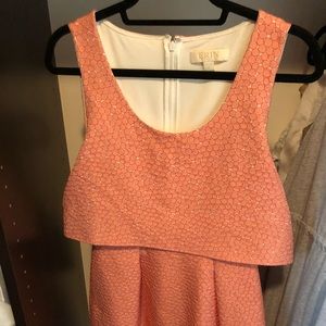 Erin Featherston Pink Cropped Dress